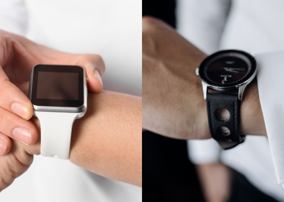 Smartwatches and Traditional Watches